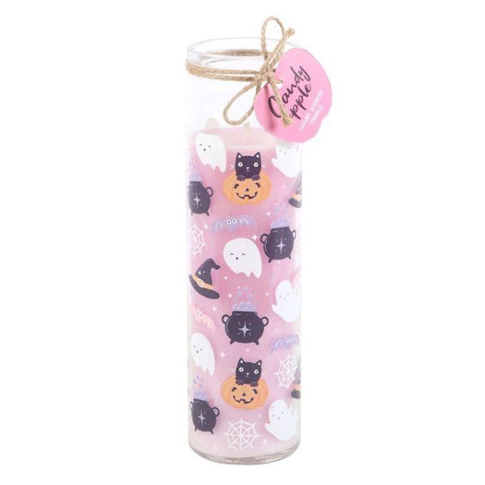 Bougie tube d'Halloween