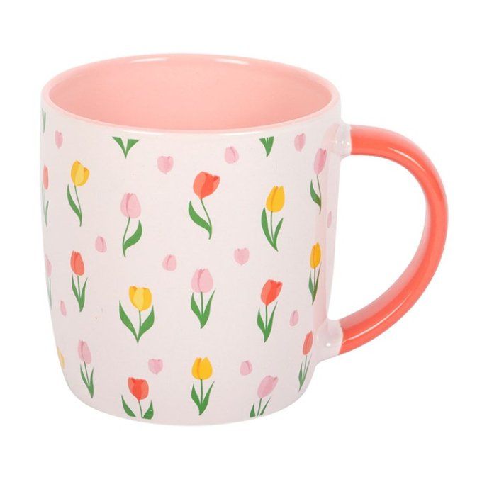 Mug à motif tulipe