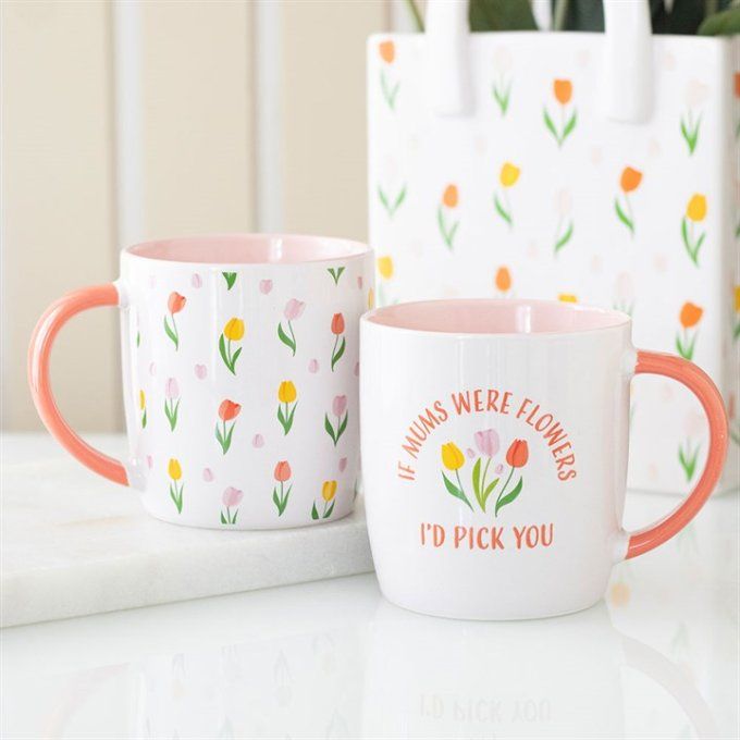 Mug tulipe « Et si les mamans étaient des fleurs ? »