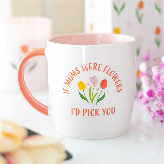 Mug tulipe « Et si les mamans étaient des fleurs ? »