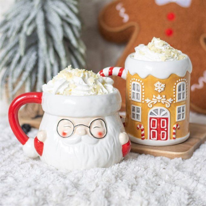 Tasse en forme de Père Noël