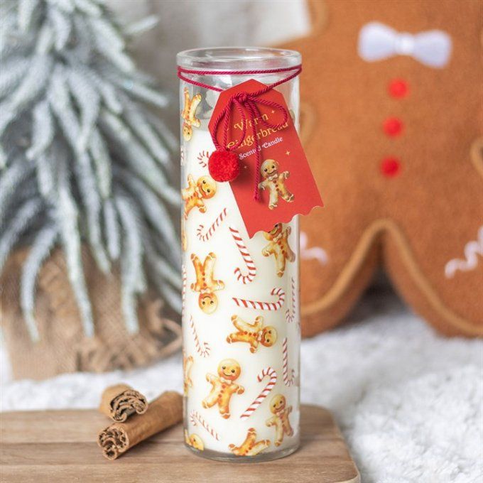 Bougie Gingerbread et canne à sucre